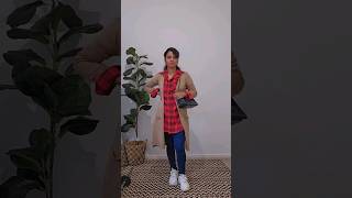 How To Style An Old Cardigan For a more fitted look 👈l you should try #ytshorts #shorts