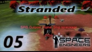 Space Engineers: Stranded Episode 5 "We're not alone..." ---