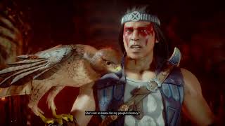 Cetrion, Nightwolf and their pets (Mortal Kombat 11)