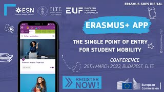 Erasmus+ App Conference