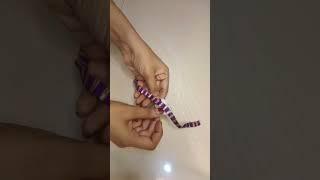 DIY Friendship Band❤️ #crafteraashna #diy #diycrafts #craft #shorts #trending #viral #friendshipday