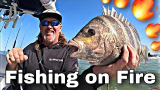 Fishing is on Fire at the Jetties | Galveston Texas Jetty Fishing