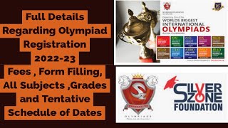 How do  I register my child for Silver zone Olympiads 2022 23 #olympiadexam