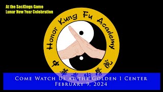 Honor Kung Fu Rehearsal for Sacramento Kings 2024 Performance