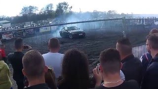 Majówka Zlot BMW Toruń 30.04.2016 Palenie gumy