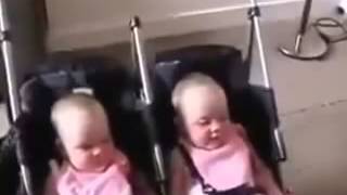 Cute Funny Babies Laughing at Mother