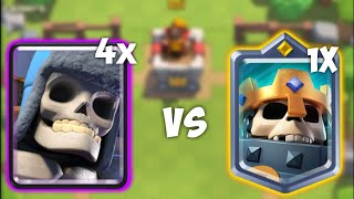 2 Giant Skeleton VS Skeleton King