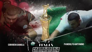 CORRIERI DANIELE VS PANDOLFO ANTONINO Finale Campionato Italiano Pool 2023 BILLIARD TV