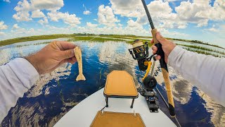 Fishing Steinhatchee Florida with Gulp Shrimp and Topwater | Redfish and Big Trout