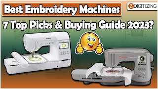 Best Embroidery Machine |7 Top Picks & Buying Guide [2023] || ZDigitizing