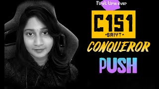 Rp pammpakaalu || C1S1 Conqueror rank push #bgmi #Conqueror