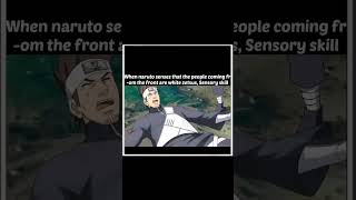 Naruto Senses That The People Coming From The White Zetsus, Sensery Skill | Part- 1 | Naruto