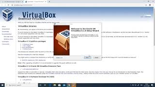 1 virtualbox installation