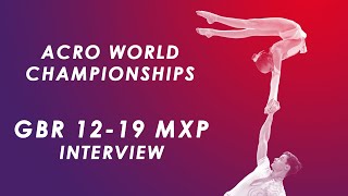 Acro World Championships 2021 - 12-19 MXP Interview