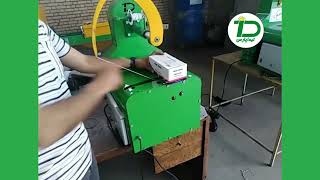 Bundling machine for tying all kinds of items with flexible elastic