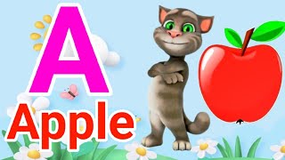 Phonics Song with TWO Words - A For Apple - ABC Alphabet Songs with Sounds for Children