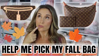 HELP ME PICK MY NEW FALL BAG 🍁LOUIS VUITTON, CHANEL, CELINE OR GOYARD?🍂