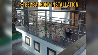 Steel balcony railing /tig Welding