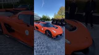 Koenigsegg hypercar Rally with Jesko, Agera RS, Ragera. #shorts #hypercar #koenigsegg