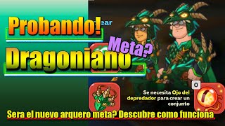 Hustle Castle | 💯 Probando: Nuevo Conjunto Dragoniano | Posible Nuevo Meta? | Descubrelo aqui!