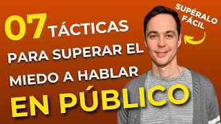 👉 07 tácticas para superar el miedo a hablar en publico. | Maneja la oratoria seguro y confiado.