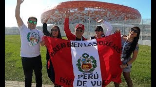 After marathon journeys Peru fans are bringing high hopes to the World Cup