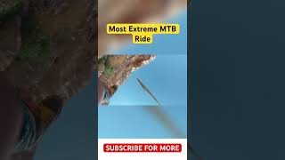 Most Extreme MTB Ride #shortsvideo #mtb #downhill