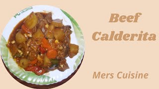 Beef Calderita | Mers Cuisine Mixed Vlog