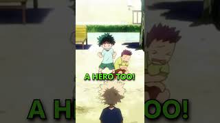 “I CAN BE A HERO TOO” | My Hero Academia Abridged #shorts