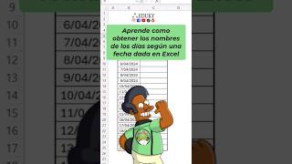 Días de la semana en Excel 🧑‍💻 #aprendeexcel #excel