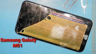 Samsung Galaxy M015G Display Replacement, Samsung M015G Disassembly, Samsung M01 display replacement