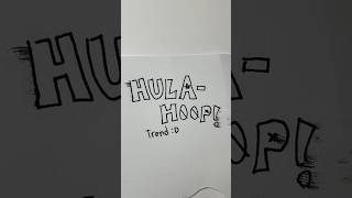 Oh, I found my hula hoop! // Stop Motion // ib: @sadieyayy  #art #stopmotion