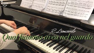 Qual fiamma avea nel guardo!.. Stridono lassù, Nedda, Piano accompaniment, Opera karaoke,