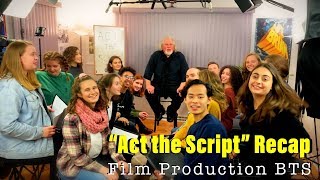 BTS Sneak Peek ''Act the Script' Video Production!