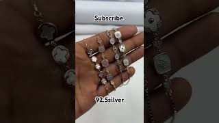 Trendy designer bracelets🔥👌#viral#randomjewcollections #925silverjew#bracelets#trendingjew#ytshorts