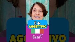 È + Aggettivo – Come Usarlo Correttamente! Italiano B1 🇮🇹 #italianonline #shorts