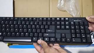 wireless keyboard mouse zebronics companion 6 unbox जेब्रोनिक्स companion