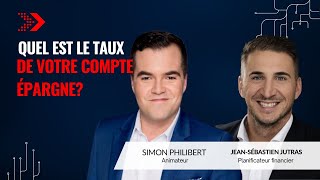 Quel est le taux de votre compte épargne ?