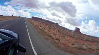 360 Degree Video Monument Valley Drive to Entrance