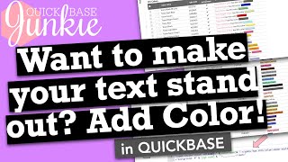 Want to make your text stand out? Add Color!