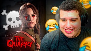 EU TIVE que MATAR ELA! 🤣 Dedeco Joga THE QUARRY #05