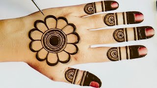 Very Easy Simple Mehndi Design Trick For BackHand-Mehandi ka Design-Mehendi design-Mehndi Designs