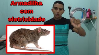 ⚡ Armadilha elétrica para ratos sem gastar nada