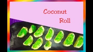 Diwali special sweets recipes/coconut  roll/