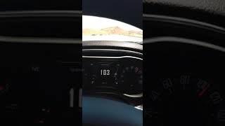 v6 challenger hit 112 mph in mexico