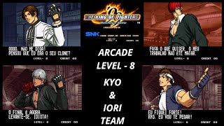 The King of Fighters '99 - Arcade (Level 8) Kyo & Iori Team (PT-BR).