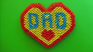 DIY ORIGAMI HEART, EASY GIFT GUIDE FOR DAD FATHER'S DAY SIMPLE GUIDE, HART VADERDAG GIFT