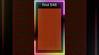 find 546 #shorts