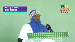 Allocution intégrale de Sira GASSAMA, Orpheline, 22 ème anniversaire du JOOLA