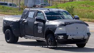 2019 Ram 3500 Mega Cab Dually caught testing